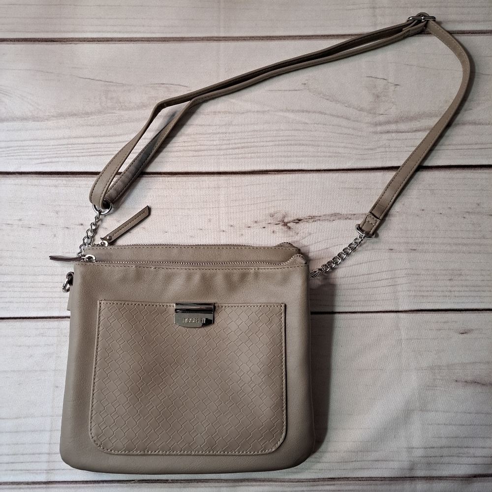Rosetti Gray Crossbody Purse